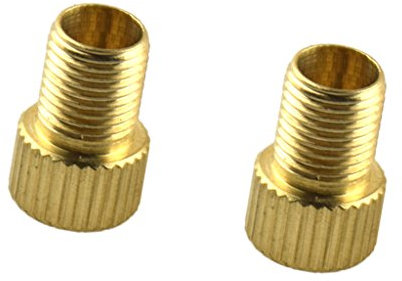 Lot de 2 adaptateurs de valve Presta vers Schrader