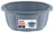 Best House | Round Basin | Kitchen Washing Up Bowl | 4 Litres | Grey | 1 Pc | Multipurpose Bath Tub/Washing Tub for Kitchen, Bathroom, and Household Use (Pack of 1)