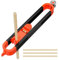 Labmilon Medidor de Contornos con Bloqueo, Medidor Contorno Precision con 3 Lápiz, Herramienta de Trazado, Duplicador de Contornos de Forma Irregular, Herramienta de Perfil para Carpintería