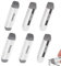 6 PCS Ink Erasers, Pen Eraser Ink Eraser, Erasers and School Office Correction Supplies for Fountain Ball-Point Pen Double Head Remover, Correction Supplies