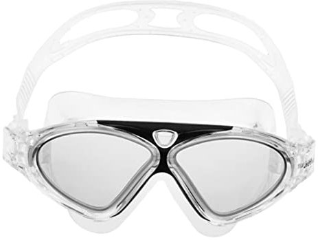 JUMPLAWN Gafas de Natación Amplias y Ligeras y Resistentes para Piscina