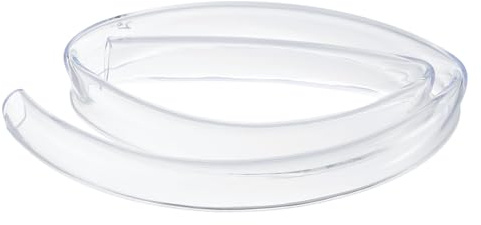 YELARXI Clear PVC Hose, Flexible Plastic Water Pipe Lightweight Vinyl Hose - Fitting for (Garden/Pool/Pump/Aquarium/Fish Tank), 0.98(25mm) ID & 1.18(30mm) OD & 3.28ft