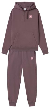 PUMA Tuta da Donna in Pile Loungewear Viola Codice 689346-88