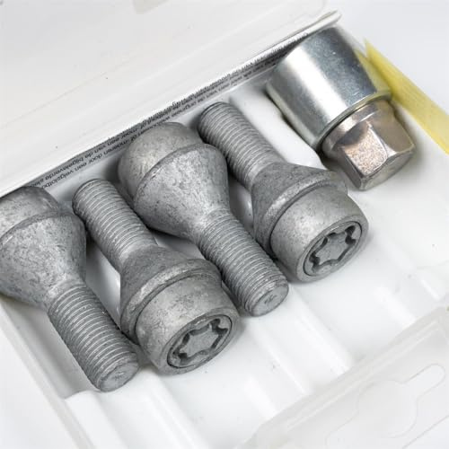 Renault Trafic MK3 Locking Wheel Nuts & Key Set 5 Pcs 8201403824 Genuine