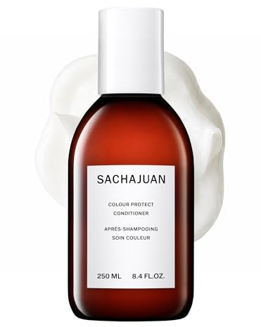 SACHAJUAN Colour Protect Conditioner 250ml, With Ocean Silk Technology and UV Protection To Shield Colour Treated Hair. Works to Condition, Detangle Hair and Promotes Shine and Vibrancy.
