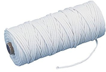 Germerott Bienentechnik Runddocht, Kerzendocht Nr. 12 für Kerzen 20m Preis pro m 0,9975 Euro