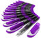 Zebra Fuente - Disposable Fountain Pen - Purple Ink - Pack of 12