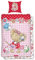Lillebi Flowers Kinder-Bettwäsche 135 x 200 + 80 x 80 cm Wollibo Kikibell Lillebiland 100% Baumwolle Linon deutsche Größe Steinbeck Bettwäsche-Set Bettzeug Bettbezug Renforcé deutsche Größe