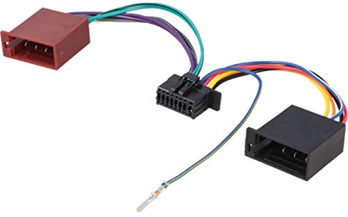 Sound-way Faisceau câble Adaptateur ISO autoradio Radio Compatible avec Kewnood JVC aprés 2017