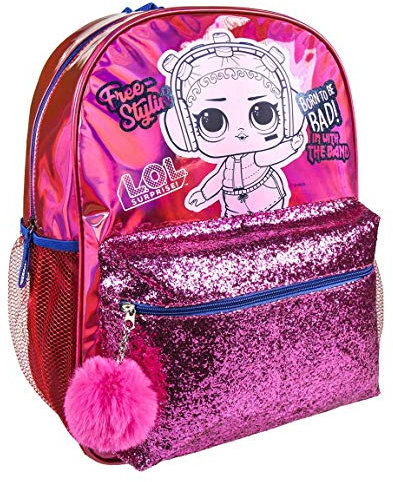 Artesania Cerda Mochila Casual Moda LOL Schulrucksack, 40 cm, Pink (Rosa)