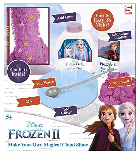 Famosa 44715411 Erstellen Sie Ihre magische Schneebolke Frozen 2 7/15411 Kreative Aktivitäten, bunt