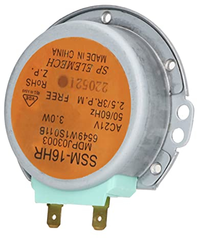 Fdit Mikrowellen-Drehteller-Motor, Mikrowellenherd, 6549W1S011B, Teile, 16 Stunden, SSM-Typ, Ersetzen der Welle, Karussell, 21 V-Motor-Ersatzteile