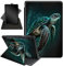 Coque pour tablette Galaxy Tab S7 FE 5G/S8 Plus/S7 Plus 12,5, support rotatif à 360 degrés avec fonction mise en veille/marche automatique, pour Samsung Tab S7 FE 2021/S8+ 2022/S7+ 2020, jolies