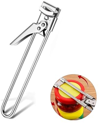 1Pack Jar Openers for Arthritis Hands,Jar Opener for Weak Hands UK,Can Opener UK for Arthritis Hands for Stainless Steel Kitchen Gadget Bottle Opener Can Lids