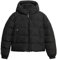 Superdry Damen Sports Steppjacke mit Kapuze Schwarz 42
