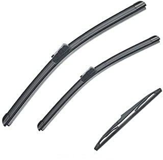 Limpiaparabrisas Juego Escobillas Limpiaparabrisas Delanteras Y Traseras Para Opel Para Astra J 2009-2015 2014 2011 2010 Parabrisas Ventana 27 + 25R + 12 Brazos Cuchillas de coche