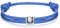 J.Endéar Nautisches Armband Hufeisen für Herren, Armband Silber 925 Damen Armband Paracord Surf, Viel Glück Schmuck für Jungen, Blau