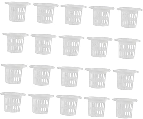 Sosoport 100 Piezas Canasta para Plantar Canasta para Plantar Contenedor De Plástico Macetas De Vivero De Plantas De Plastico Taza De Cultivo De Plantas El Plastico Vaso Contenedor Interior