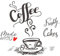 20 Servietten Kaffeepause Kaffee Sprüche 24cm