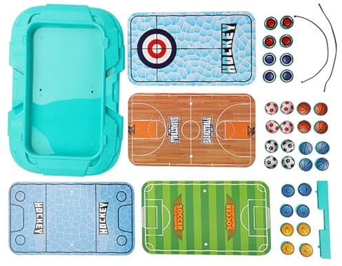 Hockey Board Game, Slingshot Game Board Games, Sling Puck Games, Super Fast Sling Puck Game, Portable Table Hockey Game, Easy to Use, Enjoyable for Family Game Night Fun