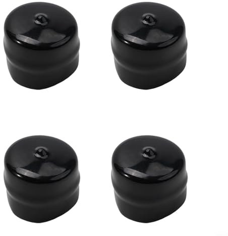 Aprilsunnyzone Lot de 4 capuchons d'essieu de tracteur à gazon, pièces de rechange pour tondeuses à gazon, 532104757, installation facile, efficace