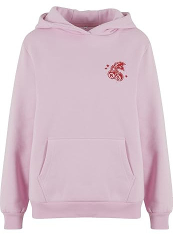 Miss Tee Lucky Cherry Ladies Fluffy Hoody