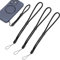 3 Pcs Adjustable Hand Wrist Strap Lanyard,Black Nylon Hand Wrist Straps,Phone Wrist Straps Black Phone Strap for Camera,Phone,Keychain,Wallet,USB Flash Drive, Wallet and ID Name Tag Badge