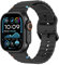 Astorgos Bracelet de Montre Sport Compatible avec Apple Watch Ultra 2/Ultra 49mm,S10 46mm,9/8/7 45mm,SE2/SE/6/5/4 44mm,3/2/1 42mm, Bracelet en Silicone Souple et Respirant pour Homme et Femme, Noir