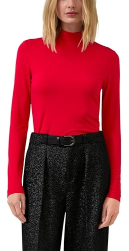 s.Oliver Slim Fit Jerseyshirt mit Stehkragen