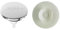 Wirquin Lot de 2 : 1 clapet Quick-clac Baignoire Ø65 mm + 1 Bouchon et Filtre Universel Uppy Blanc