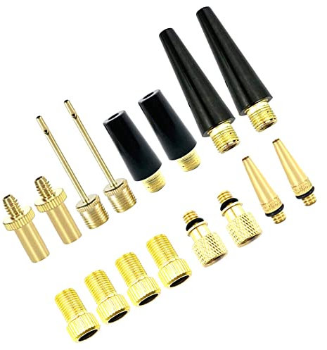 Adattatore valvola Presta Schrader Adattatore Pompa Bici Ugello Compressore Aria Set 1