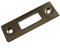 Polished Stainless Steel Face Plates for Doors Tubular and Mortice Latch Premium UK