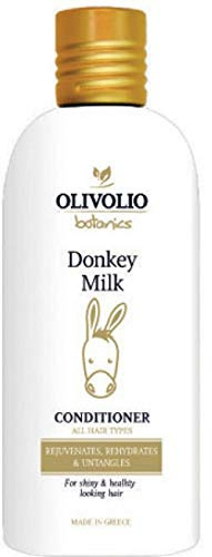Olivolio botanics 96% natürliche Haarspülung/Conditioner mit Eselsmilch und Olivenöl - ohne Mineralöl und Parabene - 200 ml