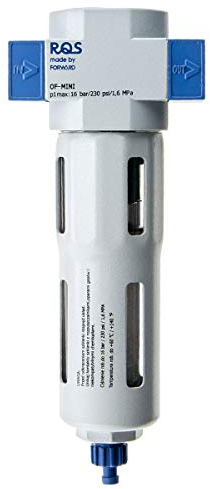 RQS Wasserabscheider Filter für Kompressor 1/2 1/4 3/4 40Um Wartungseinheit Druckluftfilter Öl-Abscheider