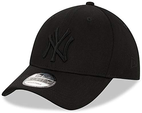 New Era New York Yankees Cap 9forty Snapback Verstellbar Basecap MLB Kappe Baseball Schwarz - One-Size