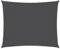 vidaXL Toldo Parasol Lona Protector Solar Sombra Patio Jardín Terraza Balcón Parque Exterior de Vela Rectangular Tela Oxford Gris Antracita 2,5x3,5 m