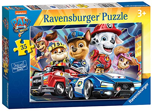 Ravensburger Paw Patrol The Movie 35-teiliges Puzzle für Kinder ab 3 Jahren