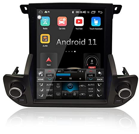MOOKAKA Tesla Style Radio Android 11 Autoradio 2 Din GPS Navigation für Land Rover Discovery 4 2009-2016 Multimedia Player Haupteinheit 10.4 Zoll Vertikaler Bildschirm Unterstützung Kabellos Carplay