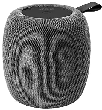JAZ SBS Speaker wireless WIZARD 5 Watt, cassa audio per smartphone Android, iPhone, tablet e laptop, regolazione del volume e laccetto, fino a 6 ore consecutive di musica, Nero, Unica