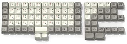 DROP The Lord of The Rings MT3 Dwarvish Keycap Set, PBT Hi-Profile, Cherry MX Style Keyboard Compatible with 40%, OLKB, Planck, Preonic, and More (Dwarvish Ortholinear Kit)