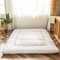 MAXYOYO Klappmatratze Futon Matratze Bodenmatratze Gepolsterte Japanische Tatami Gesteppte Bett, Dicke Faltmatratze Schlafmatte Rollmatratze Bodenliege Gästematratze (Beige, 150x200 cm)