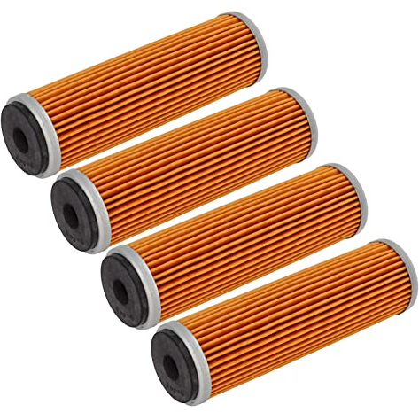Filtro Olio Moto, Sostituzione Filtri Olio Motore Ad Alta Portata 4 Pezzi per NC250/BRZ/Motax EX/FXMOTO