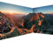 murando PREMIUM Vlies Eckfototapete Landschaft 550x250 cm Tapeten Wandtapete XXL Moderne Fototapete Wanddeko Design Wand Dekoration Wohnzimmer Schlafzimmer Büro Flur Berge Natur Gebirge c-B-0471-a-a