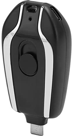 Chargeur Portable, Banque d'alimentation à Rapide 1500 MAh, Banque d'alimentation de Secours, Mini Pod d'alimentation d'urgence USB C pour Téléphones Mobiles, Petite (Noir)