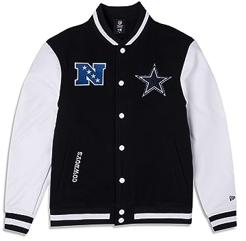 New Era - NFL Dallas Cowboys 2023 Sideline Jacke, Farbe:Blau, Größe:M