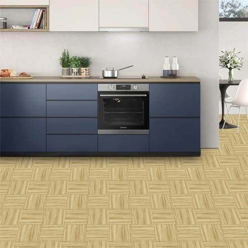 Fliesenaufkleber Minimalistische Holzmaserung Klebefliesen Küche Fliesenaufkleber Bad Küche Boden Hitzebeständig Mosaikfliesen Wasserdicht Klebefliesen Ölfest Küchenrückwand Selbstklebend 30x30x10 Pcs