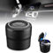 Auto Aschenbecher für Hyundai ix35 (LM) 2.generation, Geruchssicher Abnehmbarer Rauchfreier mit Deckel und LED Staubdicht,A/Black