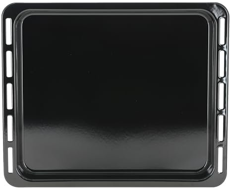 Masterpart Oven Enammelled Baking Tray 40mm Drip Pan To Fit Whirlpool, Bauknecht, KitchenAid Cookers & Ovens
