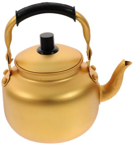 Ciieeo Hervidor De Agua Pequeño Con Asa Antiquemaduras Tetera Retro Para Calentar Agua Cocina Compatible Con Inducción y Gas