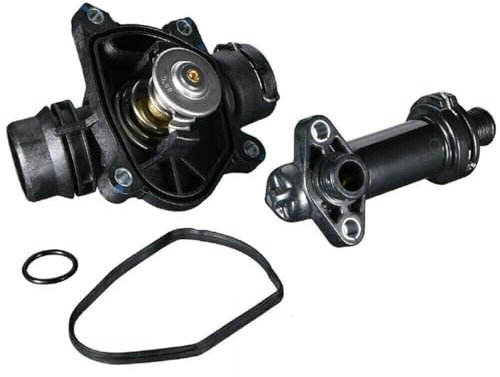 Hajus 121115877 Thermostat mit Gehäuse AGR-Kühlung Kühlmittel Für BMW E81 E87 E46 E90 E92 E91 E60 E61 X5 118d 120d 318d 320d 330d 330xd 325d 330d xDrive 320 Cd 330d 320td X6 X3 535d 530xd 525d 520d
